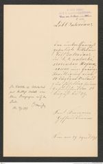 k.k. naturhistorisches Hofmuseum, Intendanzakten 1885-1896 (Hauer), Aktenzahl Z.223/1893, Seite 29